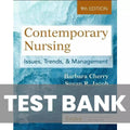 Contemporary Nursing Issues Trends and Management 9th Edition Cherry TEST BANK